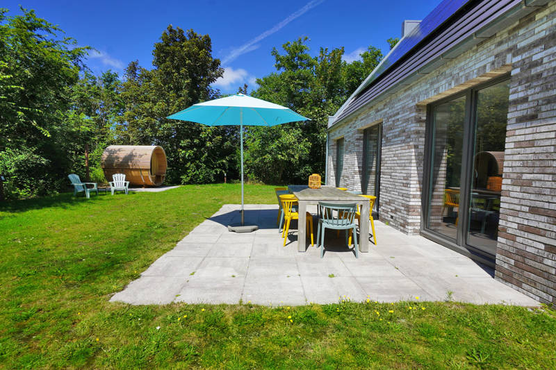 Zijkant Vakantiehuis Op t Oog Callantsoog Sauna 